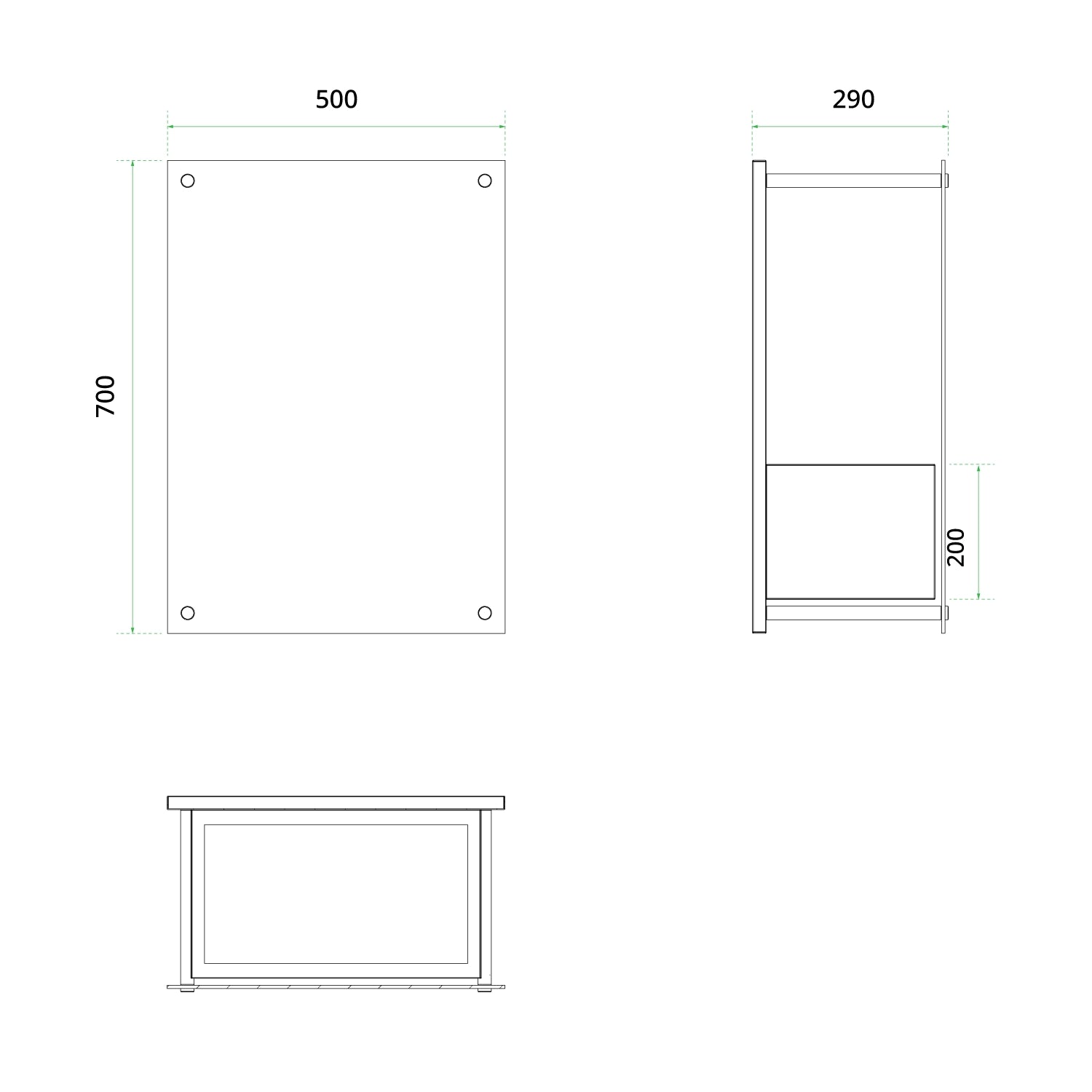 Scandiflames Electric Yosemite Wall Mounted Water Vapour Fireplace