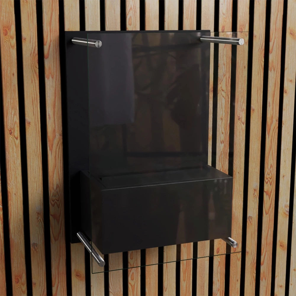 Scandiflames Electric Yosemite Wall Mounted Water Vapour Fireplace