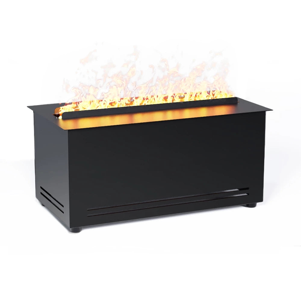 Scandiflames Electric Aquafire Opti Myst LED Fireplace Insert Base with 40 Logs
