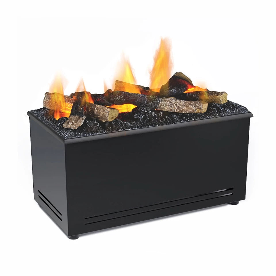 Scandiflames Electric Aquafire Opti Myst LED Fireplace Insert Base with 40 Logs