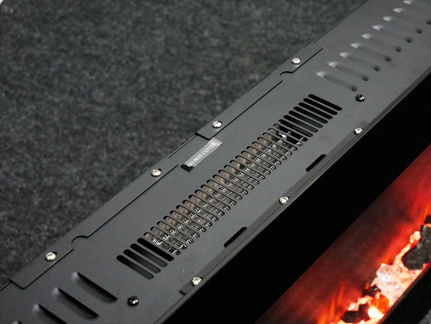 Scandiflames Electric Azurite Wall Mounted Electric LED Fireplace