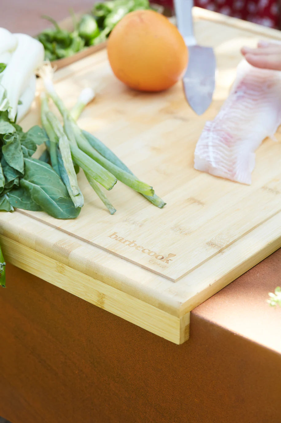 Barbecook Bamboo Cutting Board with Groove for Nestor World
