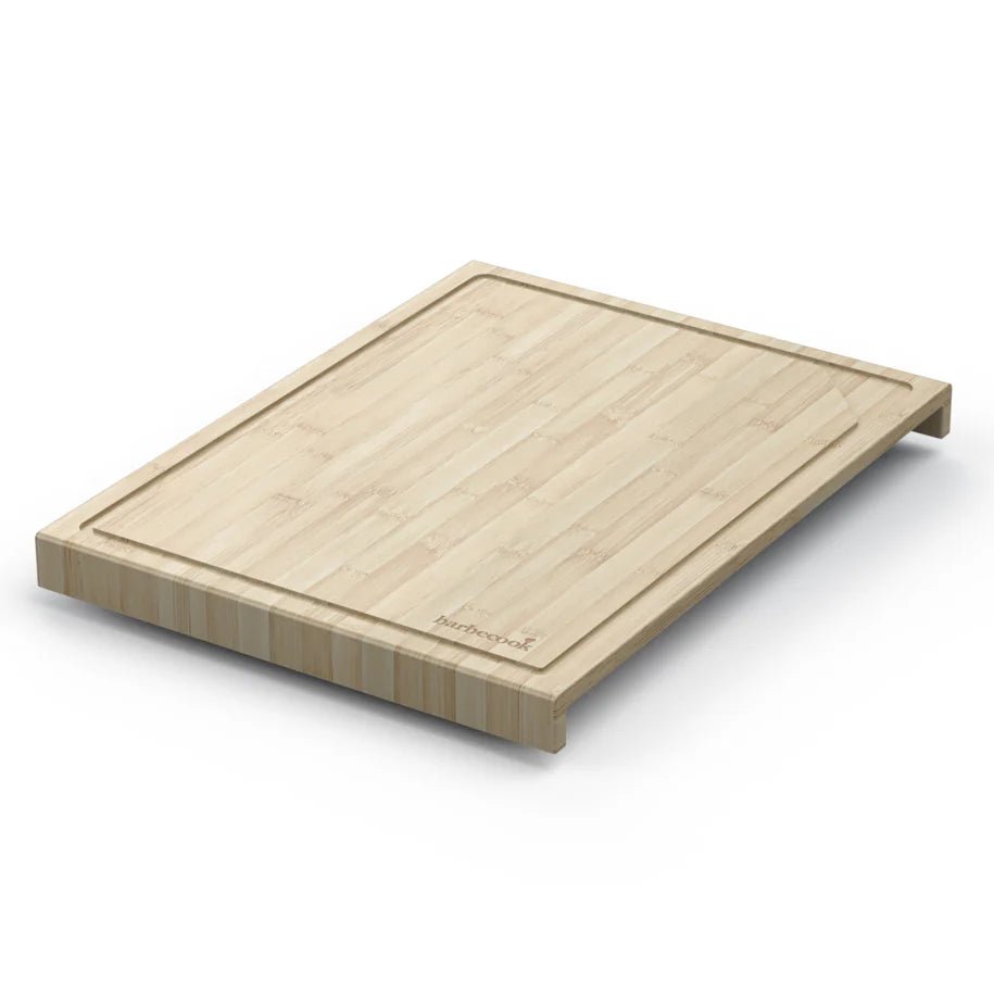 Barbecook Bamboo Cutting Board with Groove for Nestor World in Light Wood Brown