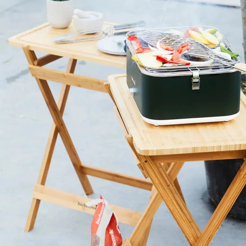 Barbecook Carlo Charcoal Table Grill in Urban Grey