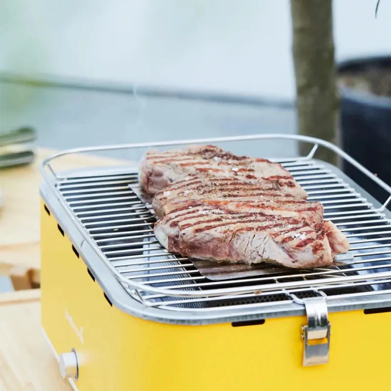Barbecook Carlo Charcoal Table Grill in Urban Grey