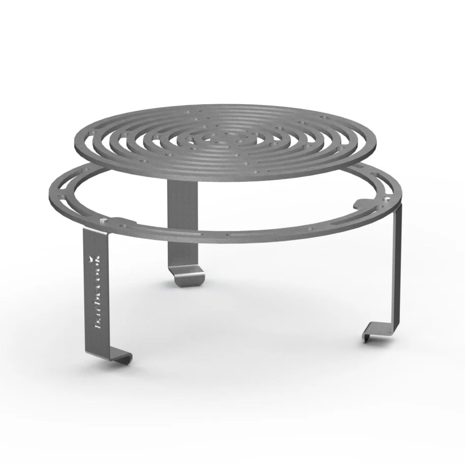 Barbecook Dynamic Centre Stand and Elevated Grill in Steel