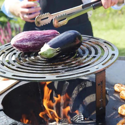 Barbecook Dynamic Centre Stand and Elevated Grill in Steel