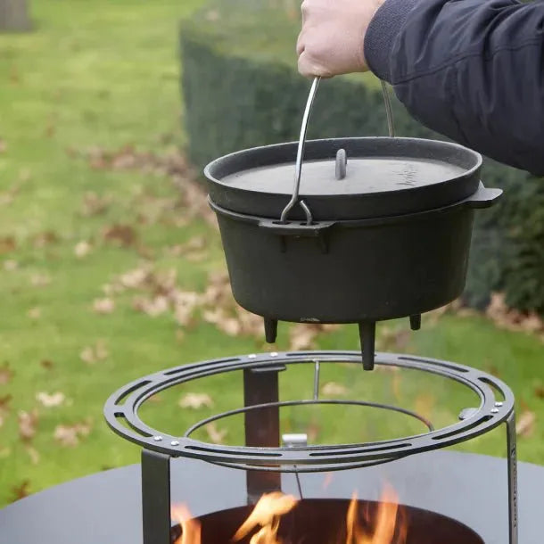 Barbecook Dynamic Centre Wok and Dutch Oven Holder in Black
