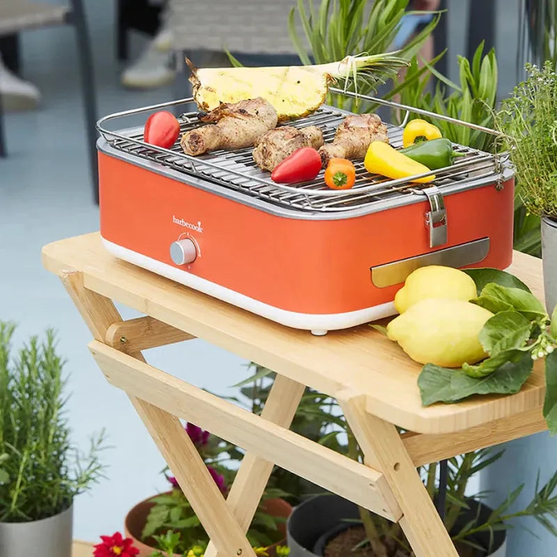 Barbecook E - Carlo Electric Table Grill in Red