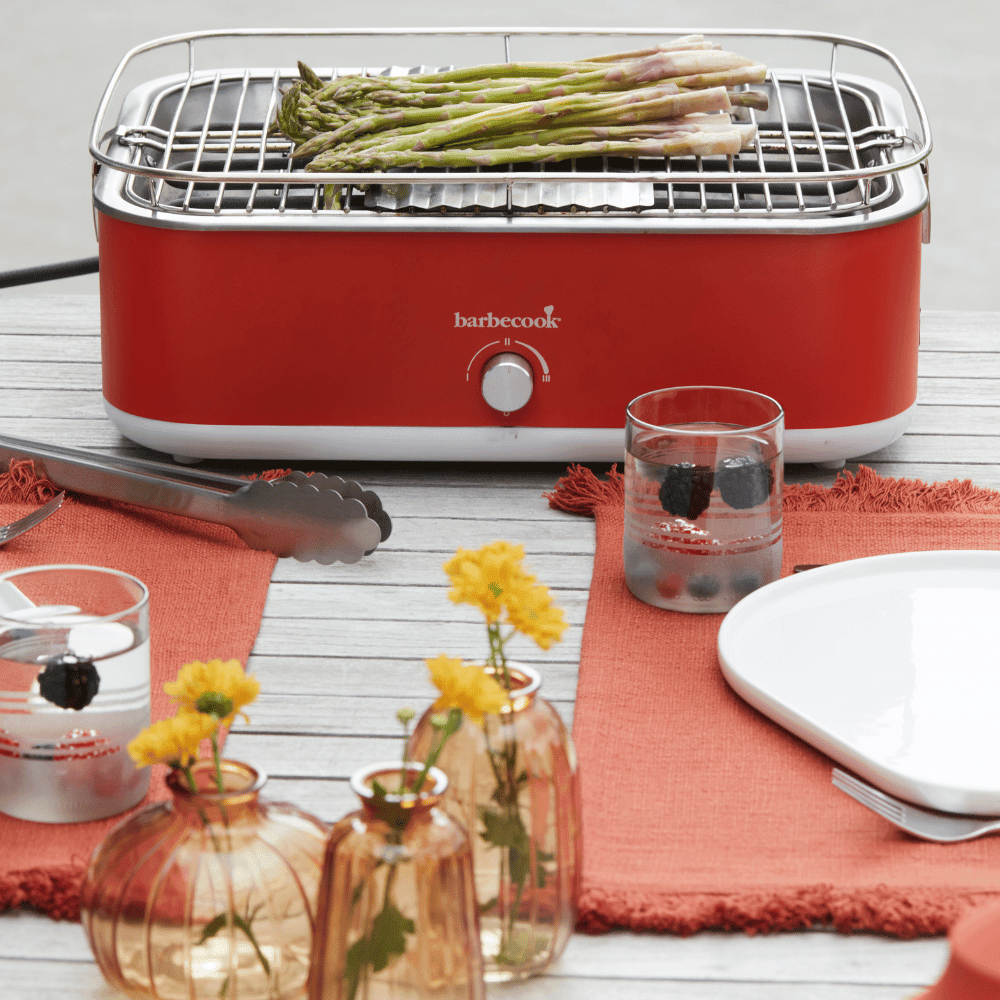 Barbecook E - Carlo Electric Table Grill in Red