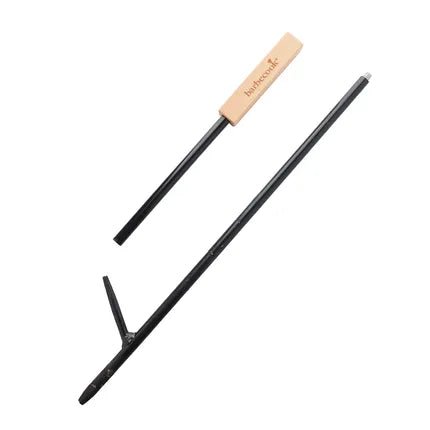 Barbecook Fire Poker with Blowhole in Black & Brown