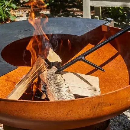 Barbecook Jack 75 Half Cooking Plate in Carbon Steel