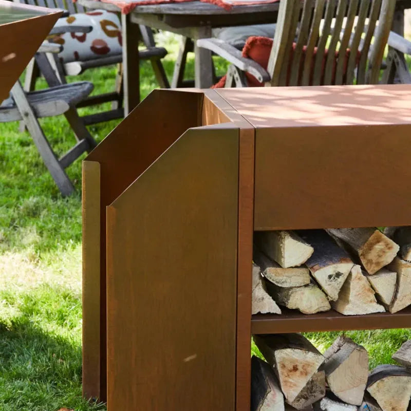Barbecook Nestor Adapter in Corten Steel in Corten Steel
