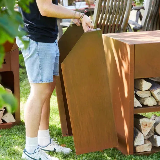 Barbecook Nestor Adapter in Corten Steel in Corten Steel
