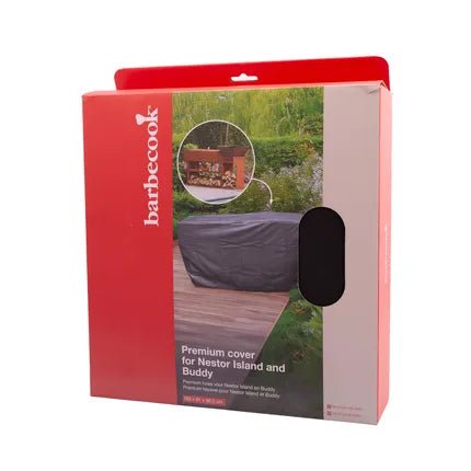 Barbecook Nestor Island and Nestor Buddy Premium Cover in Black
