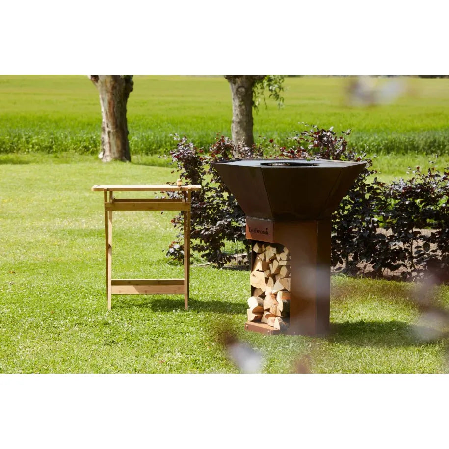Barbecook Nestor Original Corten Steel Wood Barbecue in Corten Steel