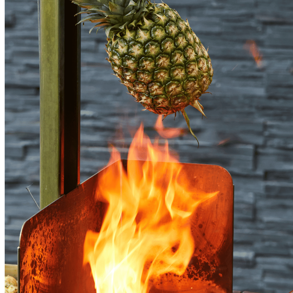 Barbecook Pedro Asado Barbecue – Corten and Stainless Steel in Corten and Stainless Steel