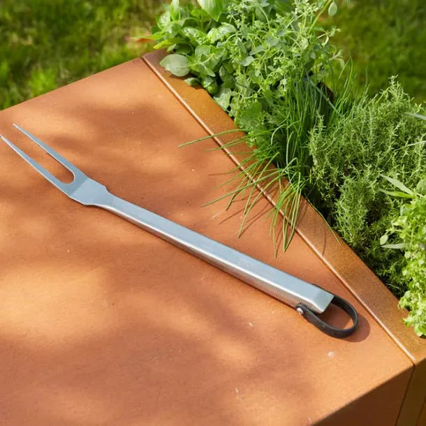 Barbecook Premium Stainless Steel Fork in Steel