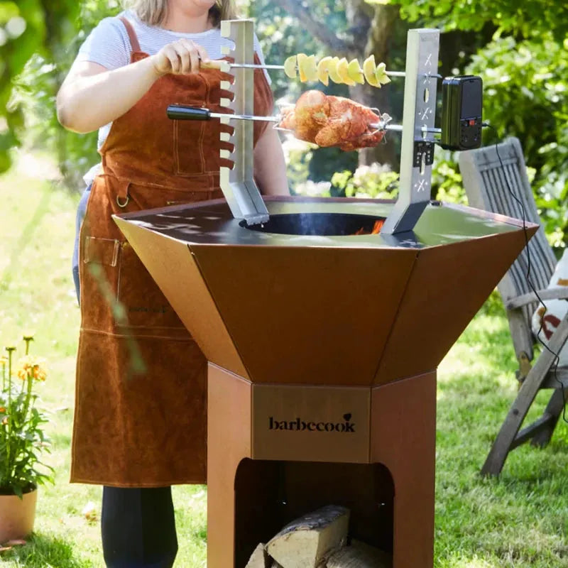Barbecook Rotisserie Set for Nestor World in Steel