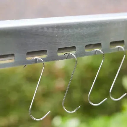Barbecook Set of 6 Smoking Hooks in Steel