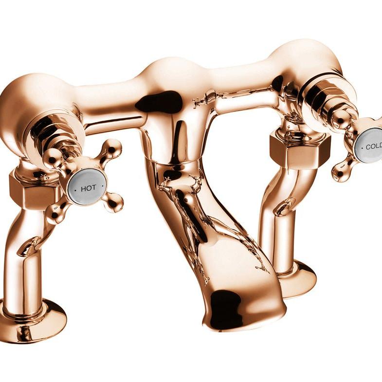 Hurlingham Bath Filler - Ice Cold Spice | Copper H192 x D176