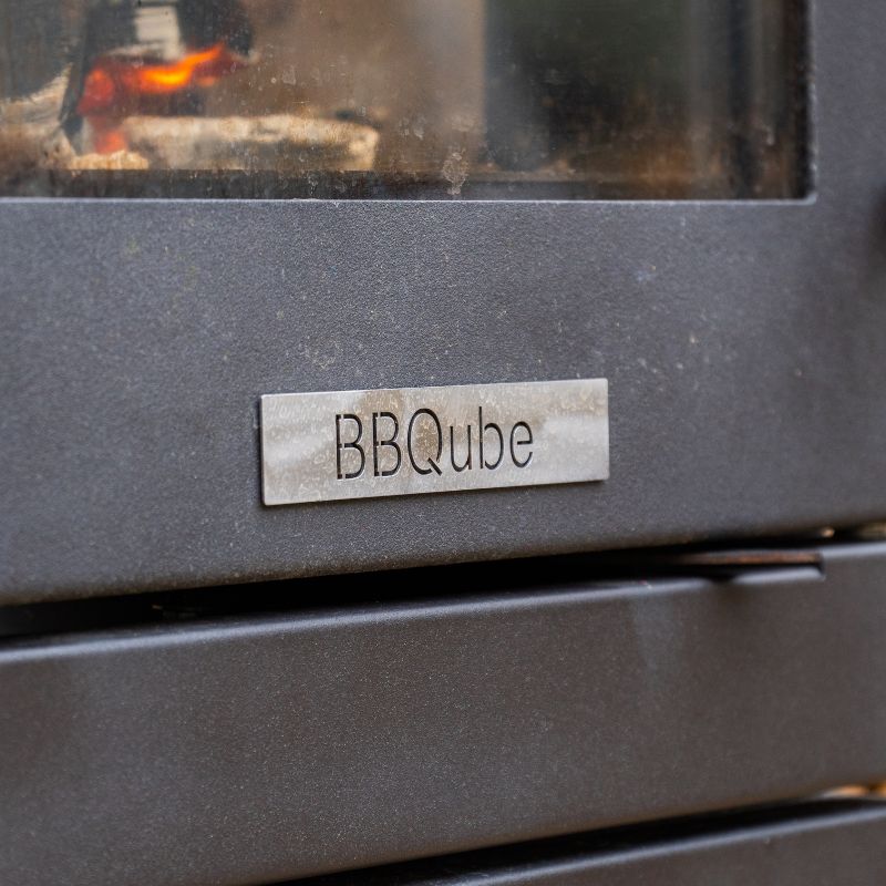 BBQUBE Outdoor Grill and Heater in Black