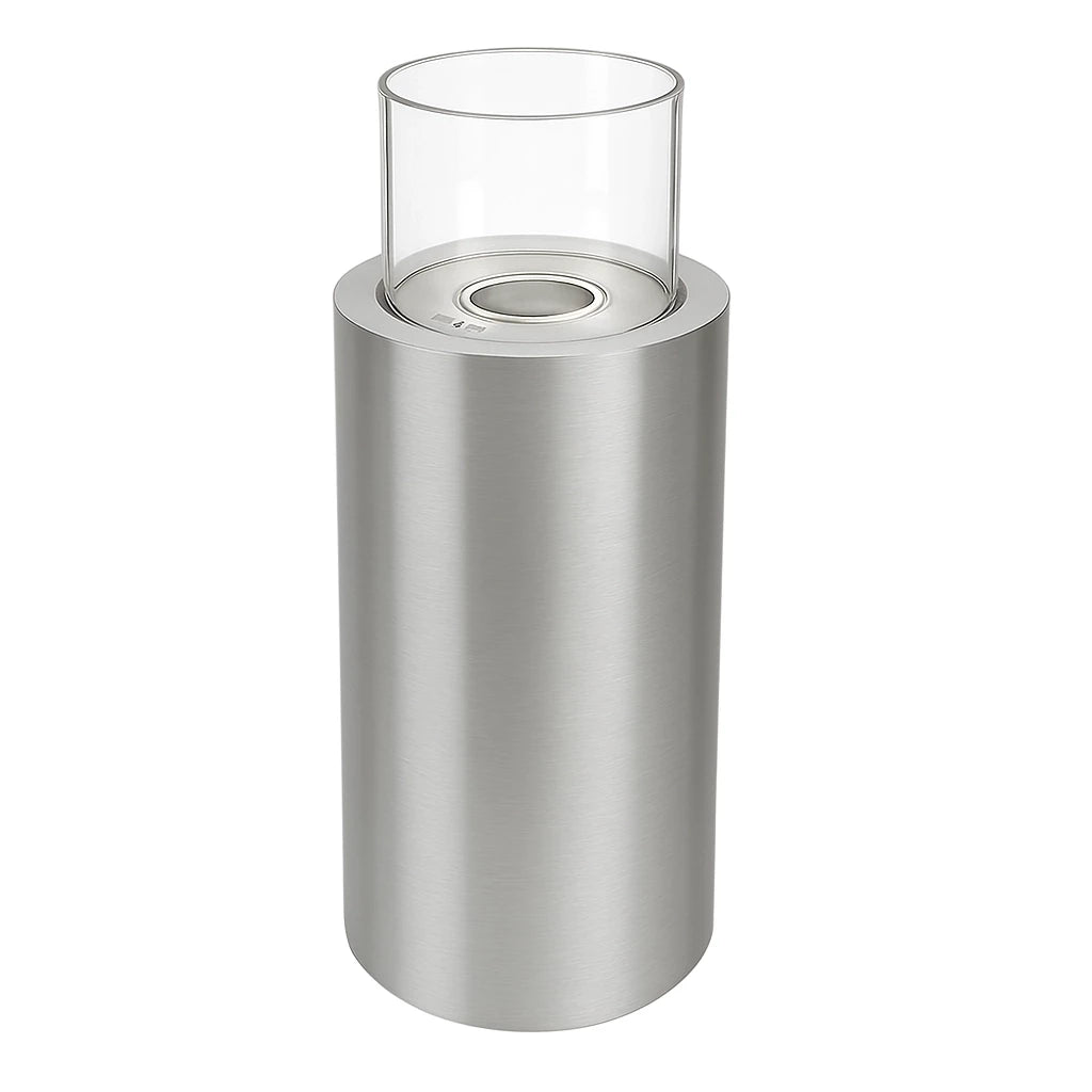 ScandiFlames Dualis Steel Freestanding Bioethanol Fireplace