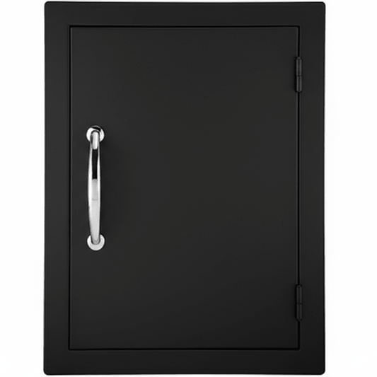 Sunstone Outdoor Kitchens Vertical Door - outdoor grill - Ice Cold Spice | Black