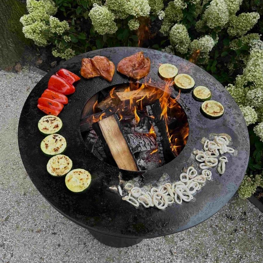 BonFeu BonBiza Plancha Grill in Black