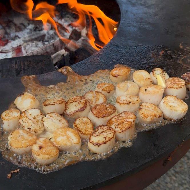BonFeu BonBiza Plancha Grill in Black