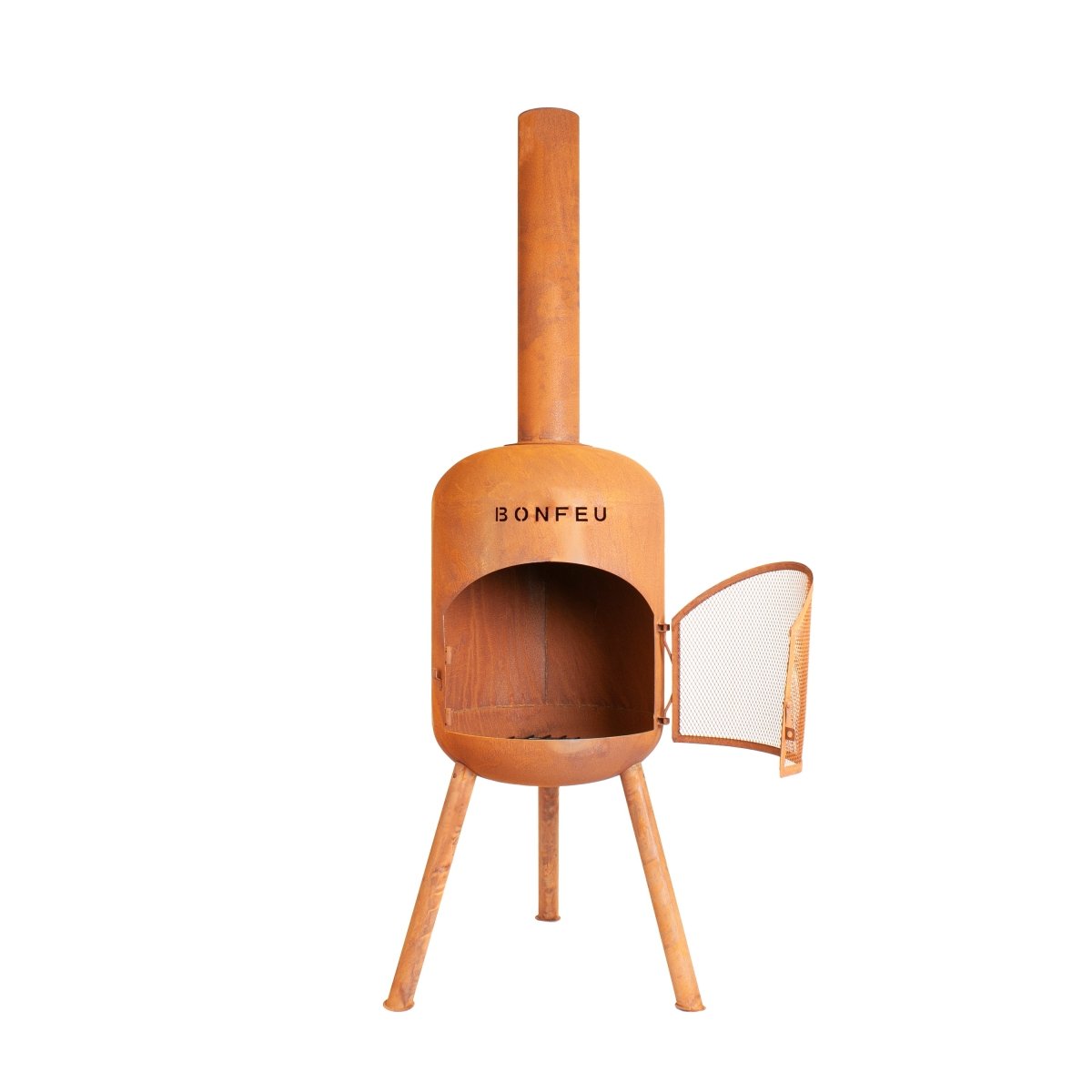 BonFeu BonBono Outdoor Fireplace in Black