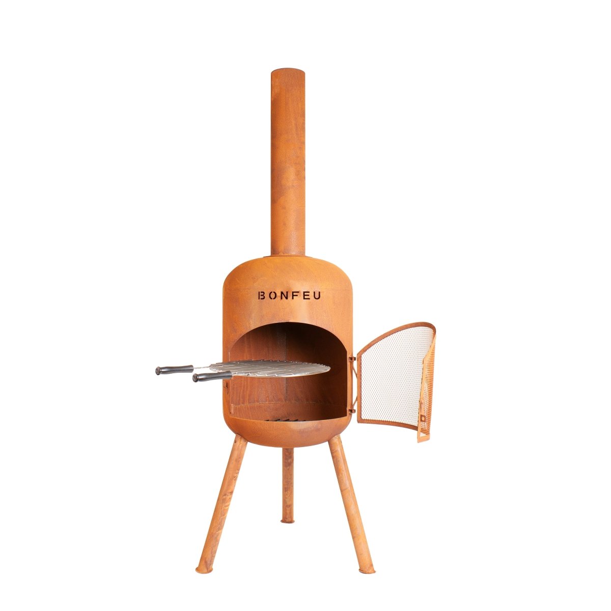 BonFeu BonBono Outdoor Fireplace in Black