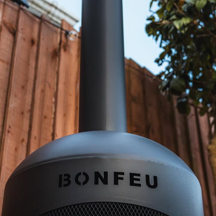 BonFeu BonBono Outdoor Fireplace in Black