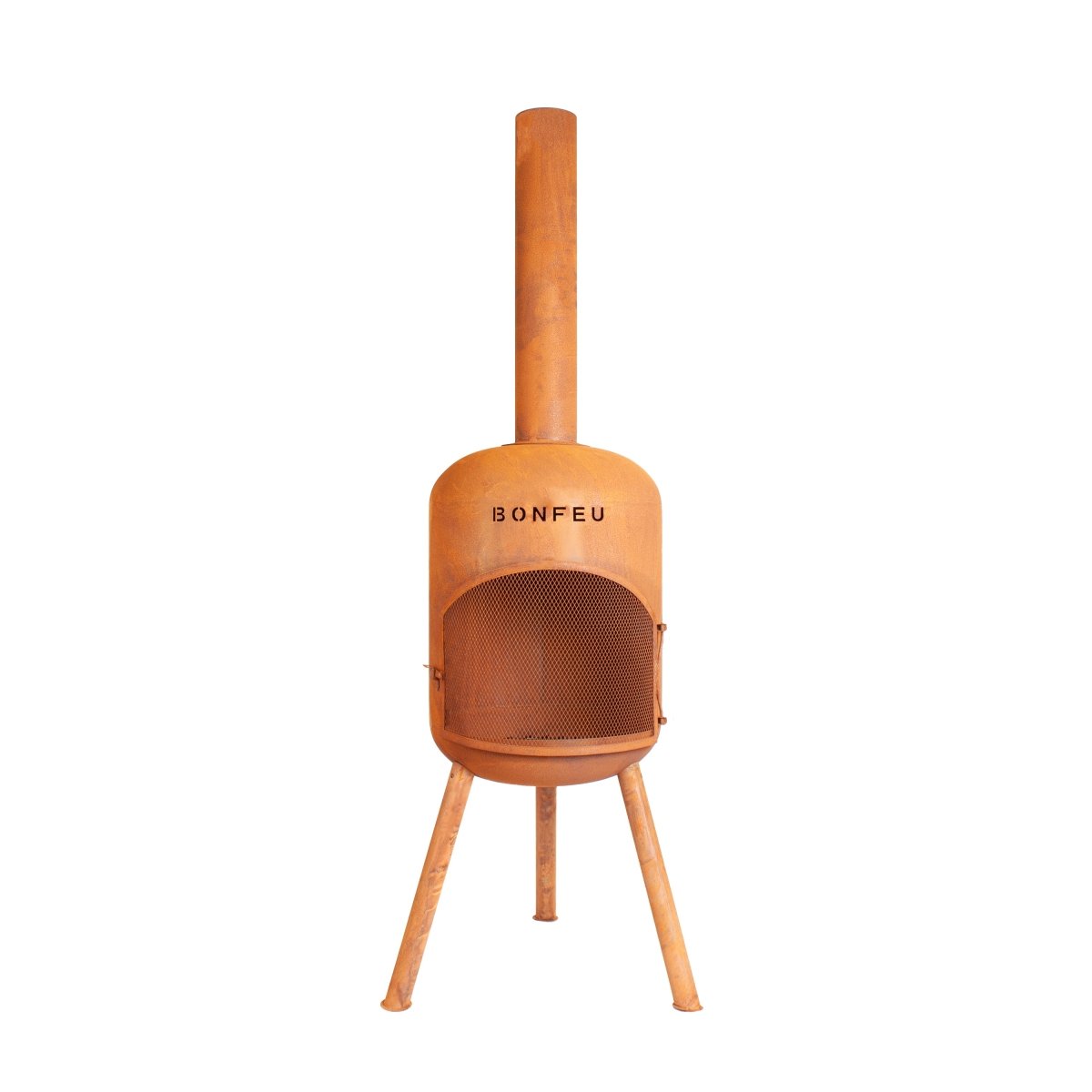 BonFeu BonBono Outdoor Fireplace in Rust