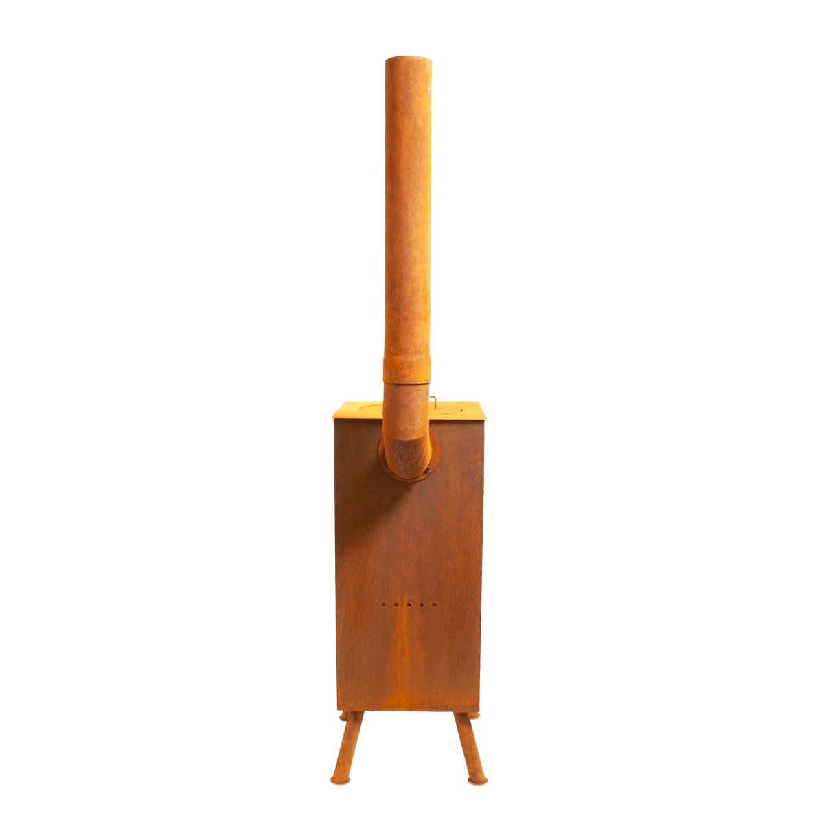 BonFeu BonCarre Outdoor Fireplace in Rust