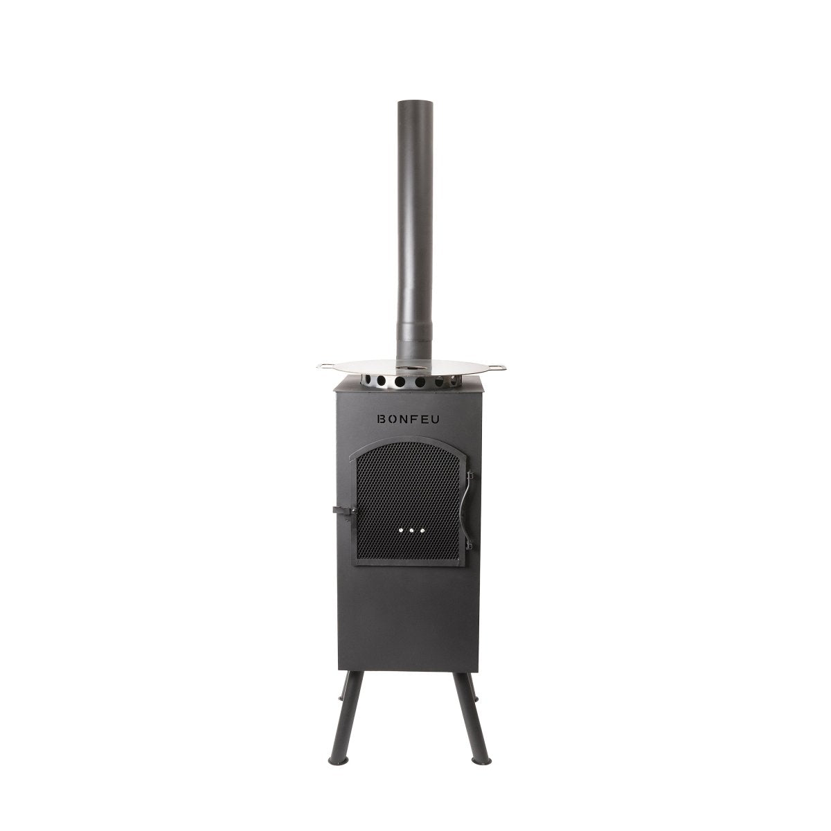 BonFeu BonCarre Outdoor Fireplace in Rust