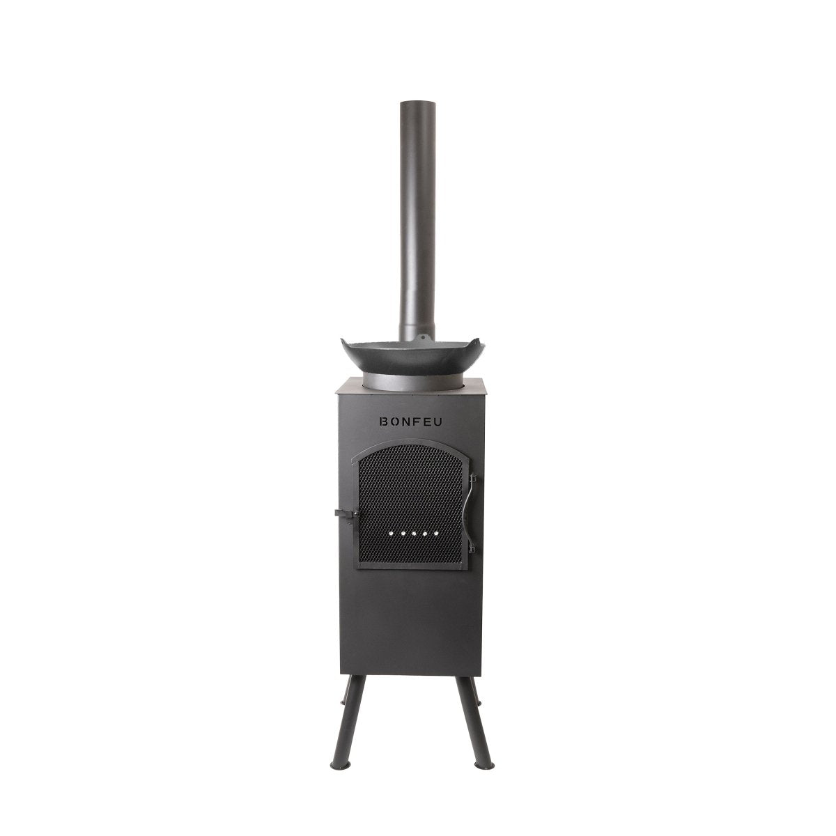 BonFeu BonCarre Outdoor Fireplace in Rust