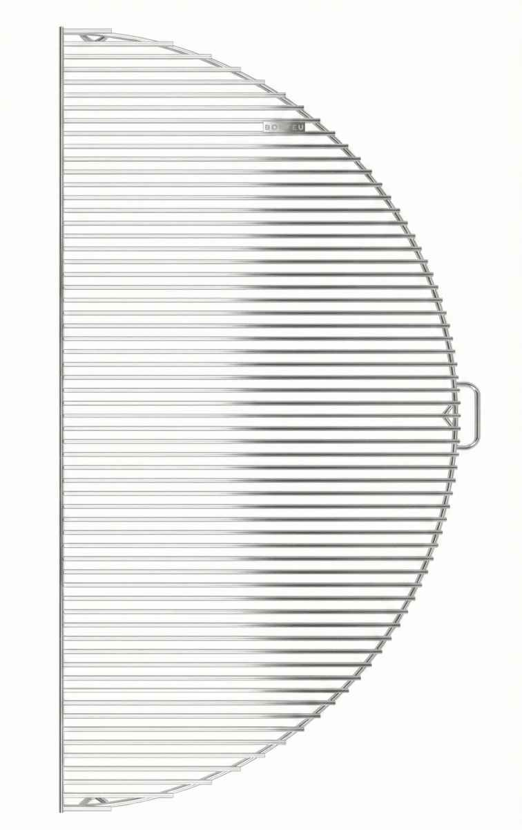 BonFeu BonGrill Half Circle in Grey