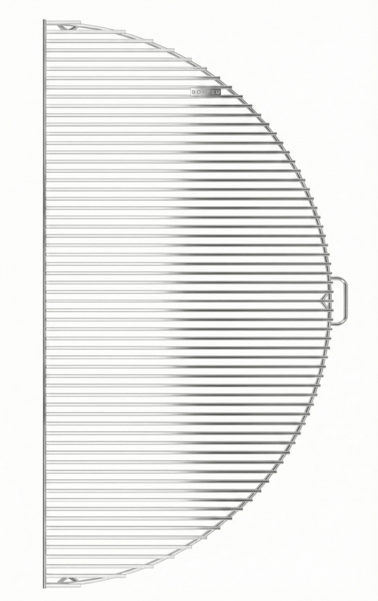 BonFeu BonGrill Half Circle in Grey