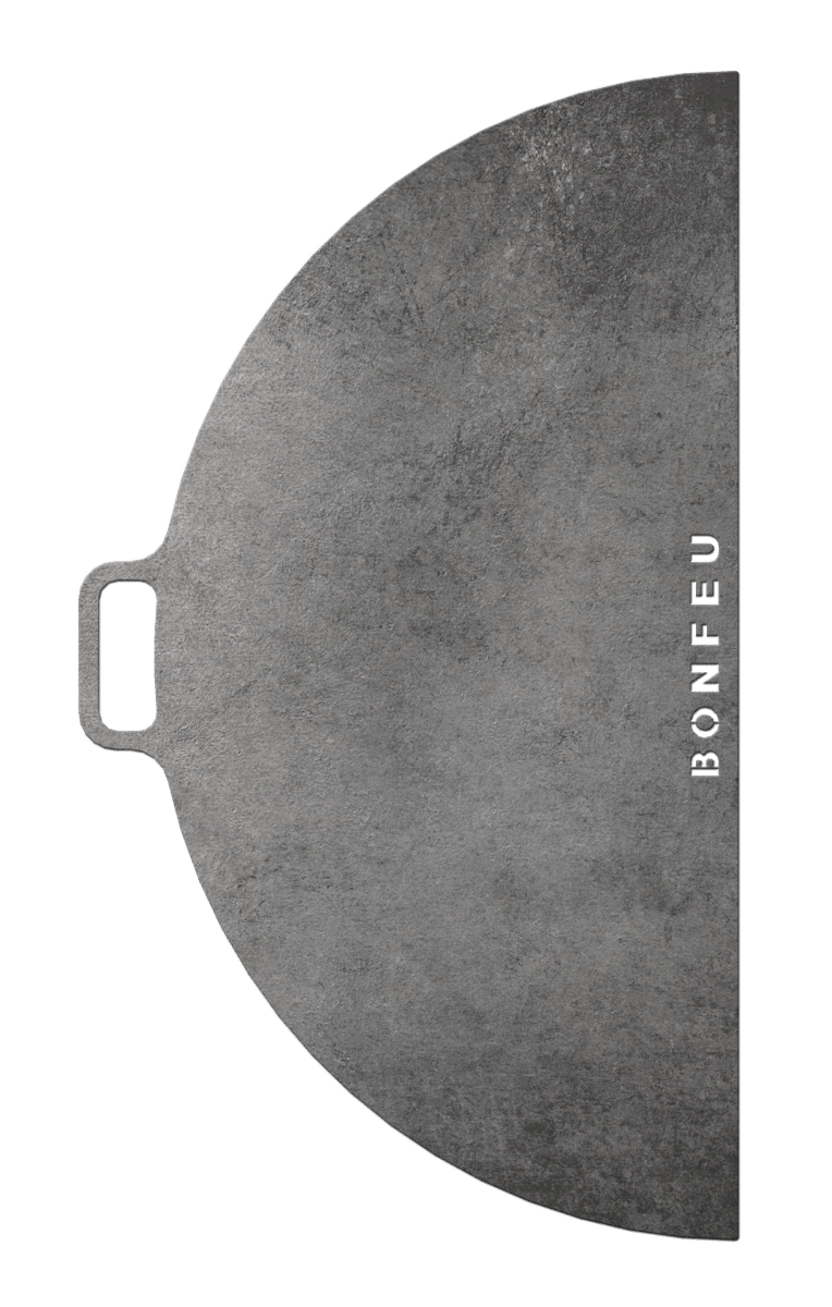 BonFeu BonPlancha Half Circle in Grey
