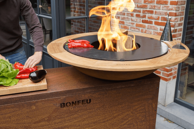 BonFeu BonTeak Guard Ring for BonBiza in BonBiza