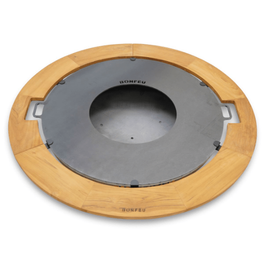 BonFeu BonTeak Guard Ring for BonPlancha in BonPlancha 80