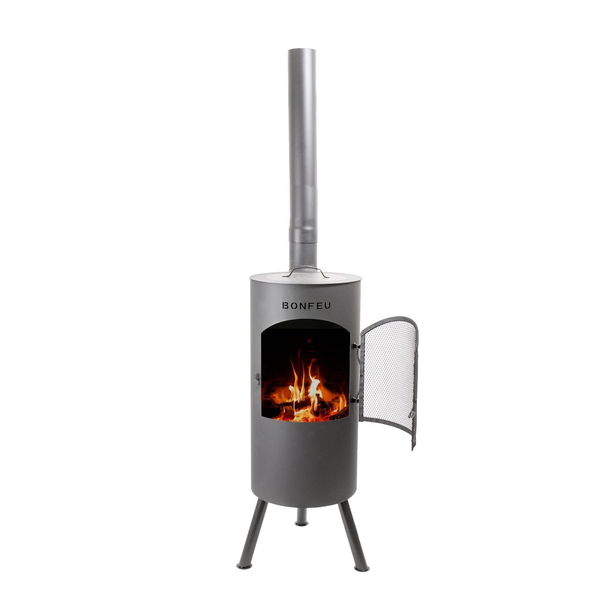 BonFeu BonTino Outdoor Fireplace in Rust