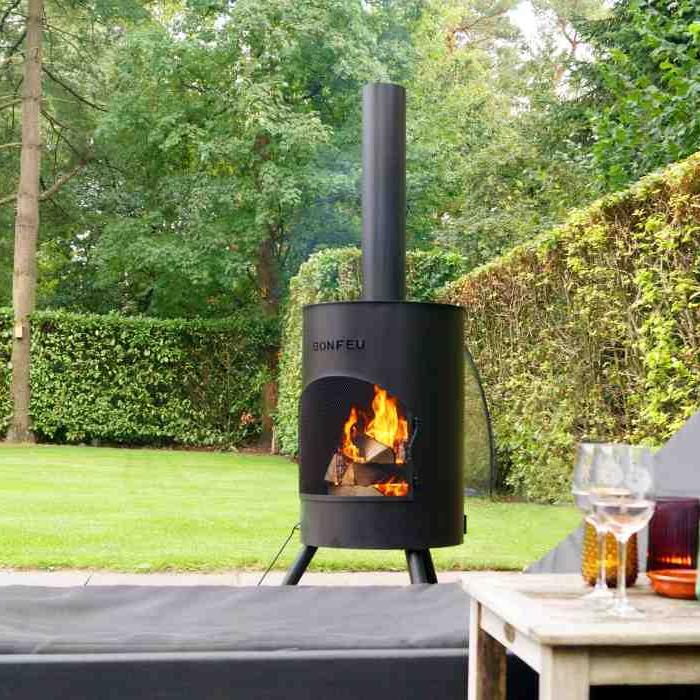 BonFeu BonTon Outdoor Fireplace in Small