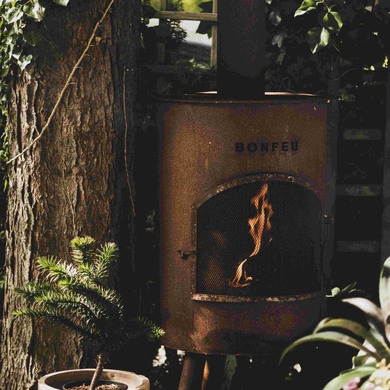 BonFeu BonTon Outdoor Fireplace in Small