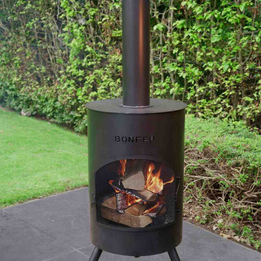 BonFeu BonTon Outdoor Fireplace in Small