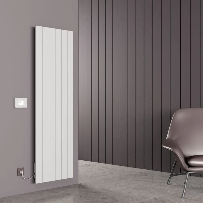 Carisa Boreas N Vertical Electric Aluminium Radiator | CUSTOM MADE