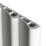 Carisa Boreas S Horizontal Electric Aluminium Radiator | CUSTOM MADE
