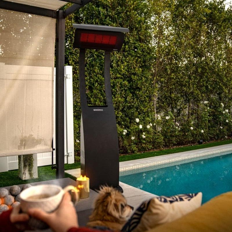 Bromic Tungsten Smart - Heat™ Portable LPG Gas Heater in Matt Black