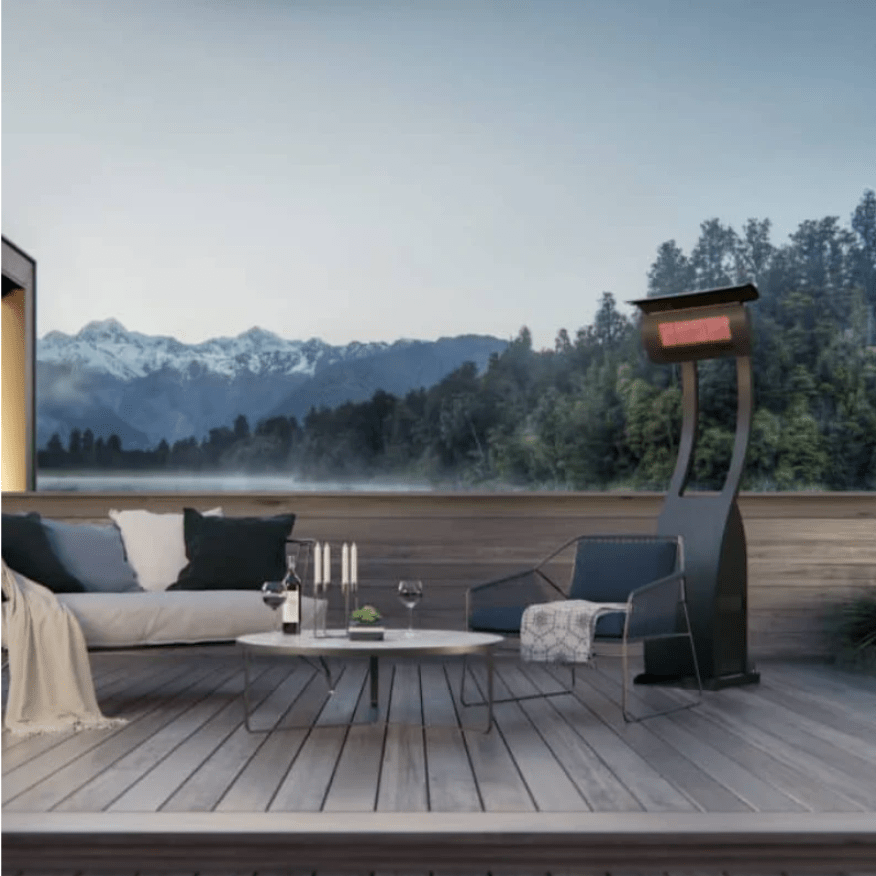 Bromic Tungsten Smart - Heat™ Portable LPG Gas Heater in Matte Black